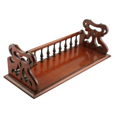Mid Victorian Mahogany Book Tray/Carrier - Image 4