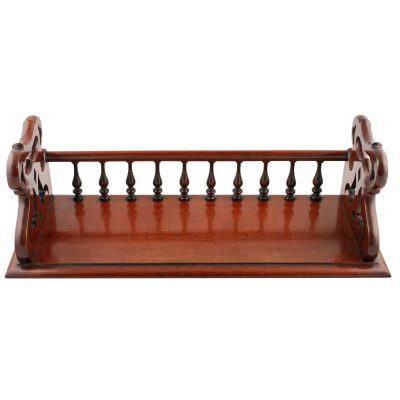 Mid Victorian Mahogany Book Tray/Carrier - Image 5