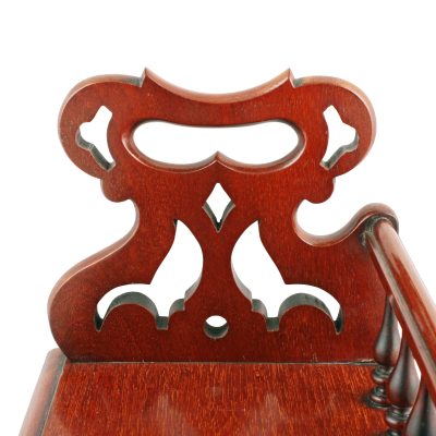 Mid Victorian Mahogany Book Tray/Carrier - Image 7