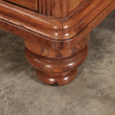 Victorian Camphor Wood Military Campaign Secretaire Chest - Image 12