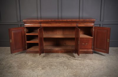 Victorian Mahogany 4 Door Sideboard - Image 11