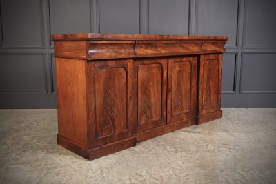 Victorian Mahogany 4 Door Sideboard - Image 7