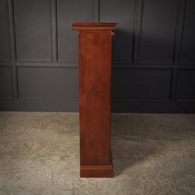 Victorian Oak Open Bookcase - Image 11