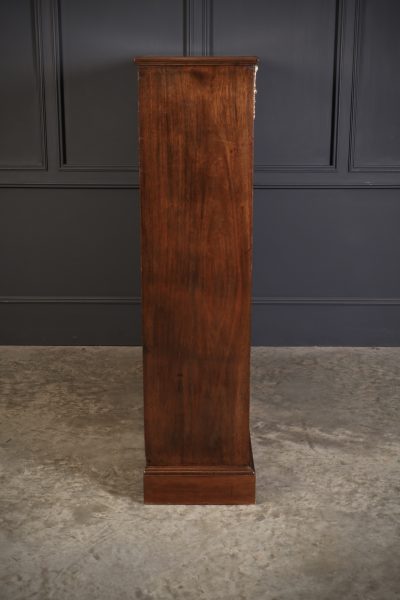 Victorian Walnut Open Bookcase - Image 8