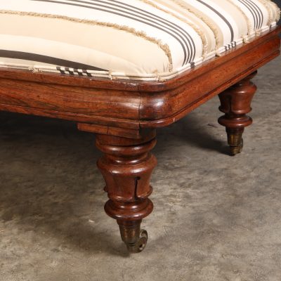 William IV Rosewood Chaise Longue - Image 11