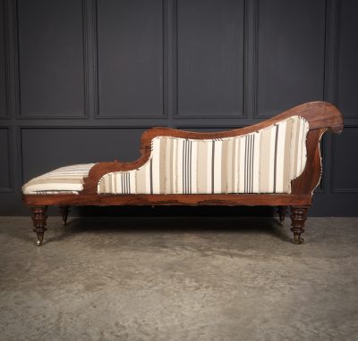 William IV Rosewood Chaise Longue - Image 13