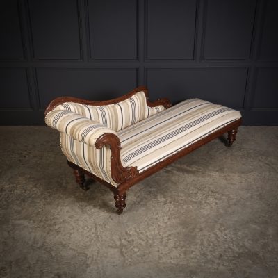 William IV Rosewood Chaise Longue - Image 3