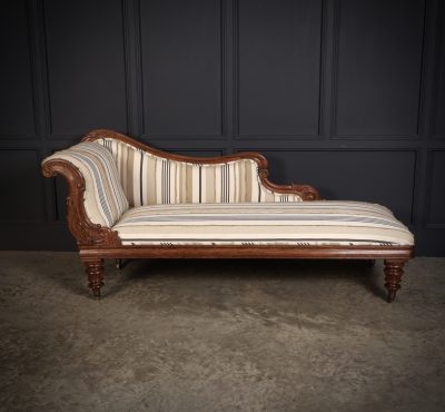 William IV Rosewood Chaise Longue - Image 4