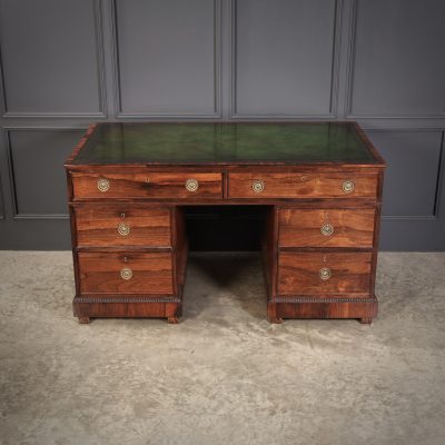 Rare William IV Rosewood Partners Desk - Image 3