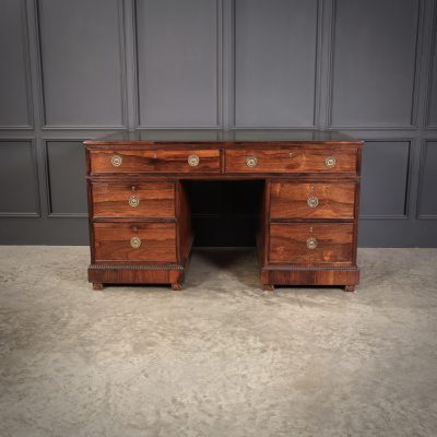 Rare William IV Rosewood Partners Desk - Image 4