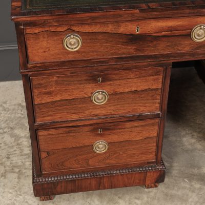 Rare William IV Rosewood Partners Desk - Image 5