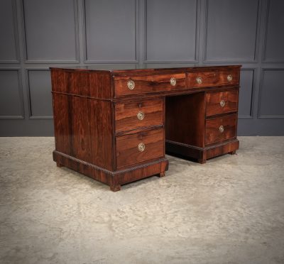 Rare William IV Rosewood Partners Desk - Image 2