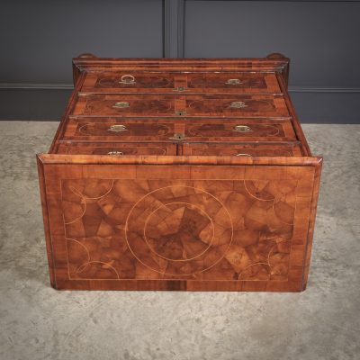 William & Mary Oyster Veneered Chest of Drawers - Image 15