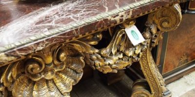 William Kent Style Giltwood Side Table - Image 2