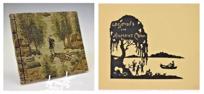 Book of Chinese Silhouettes: Legends of Ancient China Rare and Collectable c1930 - Image 2