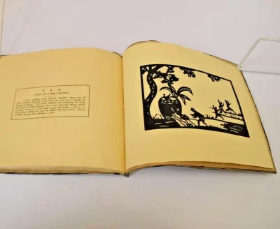 Book of Chinese Silhouettes: Legends of Ancient China Rare and Collectable c1930 - Image 11