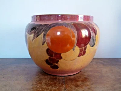 Art Deco Crown Ducal Lustreware Jardiniere - Image 2