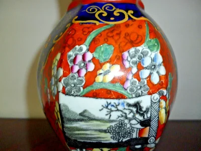 Antique Mason's Patent Ironstone Chinese Style Vase Circa 1830's - Image 3