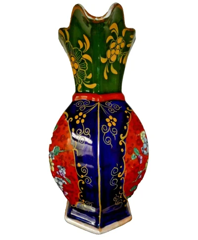 Antique Mason's Patent Ironstone Chinese Style Vase Circa 1830's - Image 5