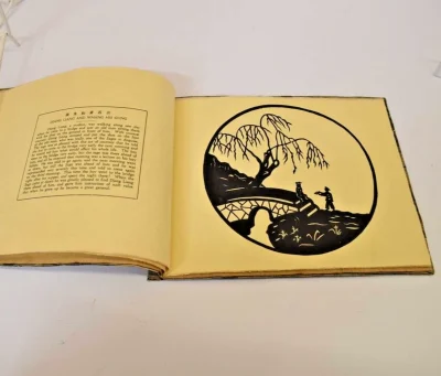 Book of Chinese Silhouettes: Legends of Ancient China Rare and Collectable c1930 - Image 7
