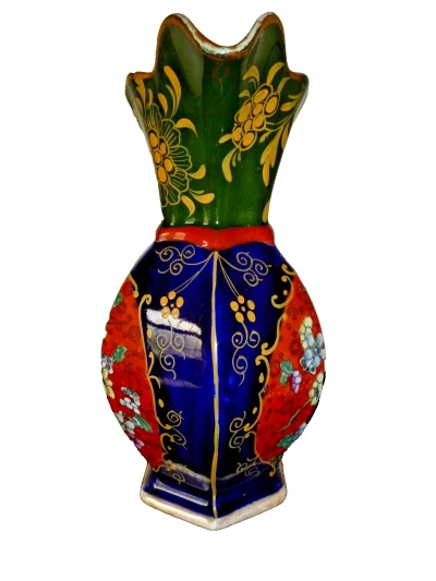 Antique Mason's Patent Ironstone Chinese Style Vase Circa 1830's - Image 7