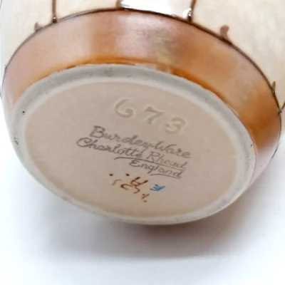 Charlotte Rhead Bursley Ware Art Deco Jug and Bowl - Image 8