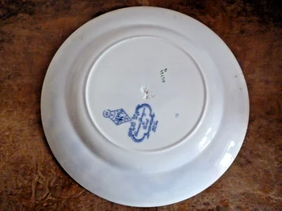 Five Antique Victorian Minton Chinese Dragon and Bird Porcelain Plates - Image 7