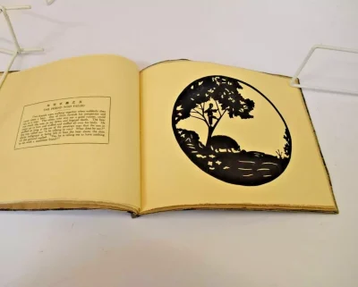 Book of Chinese Silhouettes: Legends of Ancient China Rare and Collectable c1930 - Image 9