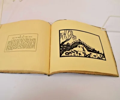 Book of Chinese Silhouettes: Legends of Ancient China Rare and Collectable c1930 - Image 10