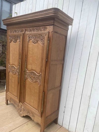 French 19th century Oak Decorative Cupboard - Image 7