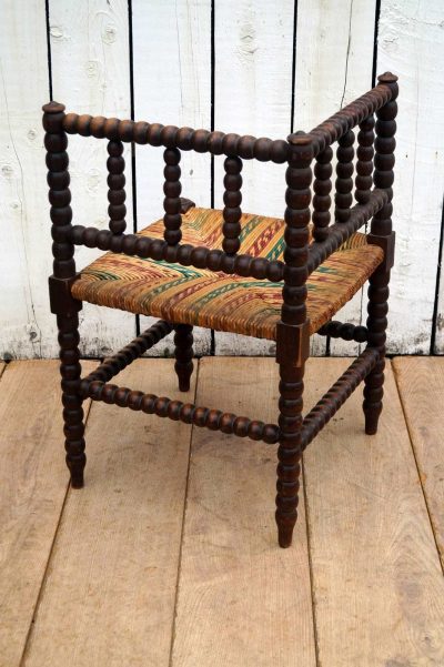 French 19th Century Bobbin Chair - Image 5