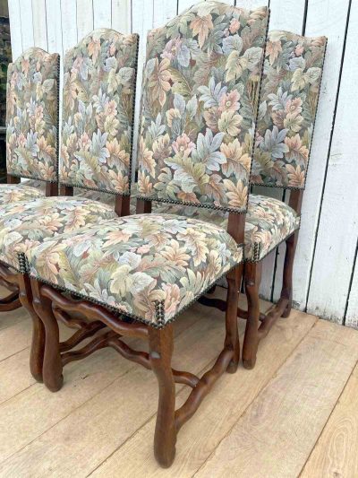 Set of 6 Os De Mouton Dining Chairs - Image 2