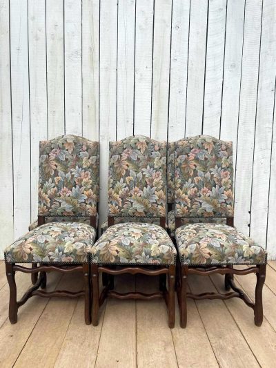 Set of 6 Os De Mouton Dining Chairs - Image 3