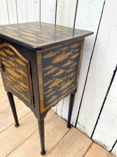 Edwardian Bedside With Later Decoration - Image 2