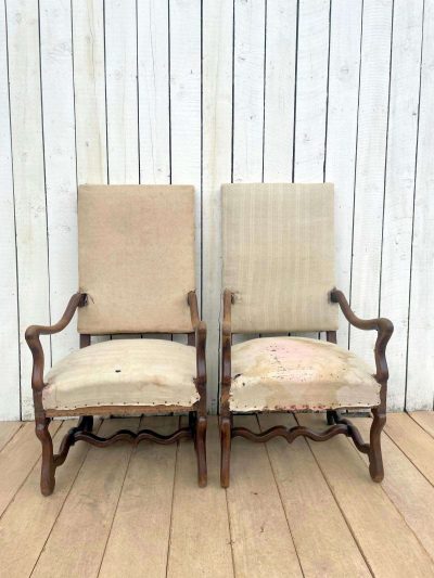 French Chairs For Re-upholstery - Image 4