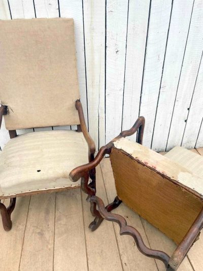 French Chairs For Re-upholstery - Image 8