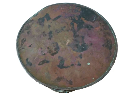 Rare Large 18th/19th Century Copper and Brass Tibetan Chang Flask - Image 14