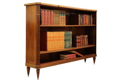 Decorative Mahogany Open Bookcase - Image 2