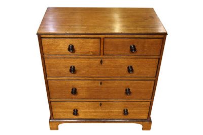 Early 19th Century Oak and Ebonised Chest of Drawers, Circa 1810 - Image 3