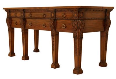 Fine 19th Century Mahogany Side Table in the Chippendale Manner - Image 2
