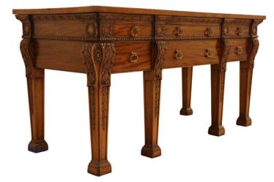 Fine 19th Century Mahogany Side Table in the Chippendale Manner - Image 3