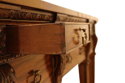 Fine 19th Century Mahogany Side Table in the Chippendale Manner - Image 6