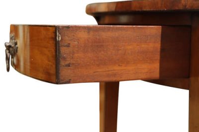 Fine 19th Century Satinwood Oval Pembroke Table with Crossbanded Top - Image 6