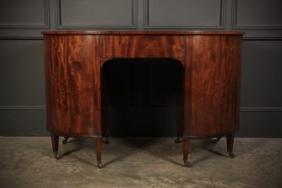 Edwardian Mahogany Kidney Shaped Desk - Image 7