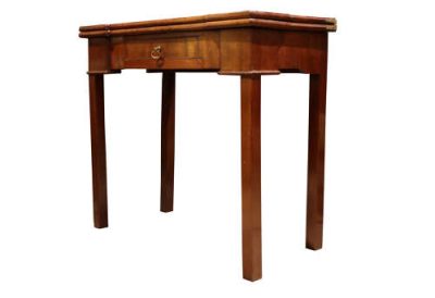 George II Mahogany Card Table - Image 4