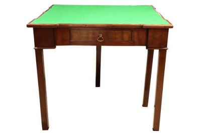 George II Mahogany Card Table - Image 5