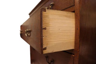 George III Oak Chest of Drawers - Image 5