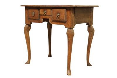 George III Oak Lowboy - Image 3