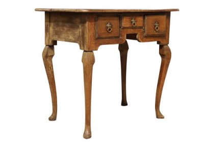 George III Oak Lowboy - Image 4