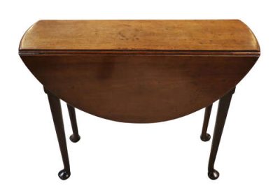 Georgian Mahogany Drop Leaf Table - Image 3